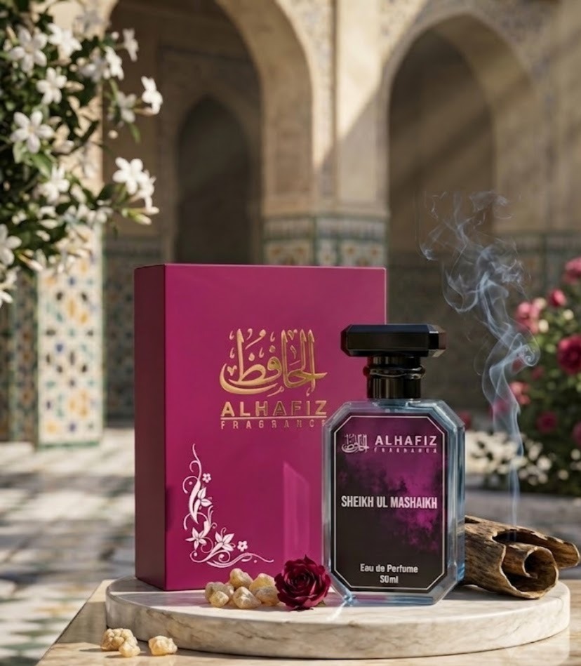Premium Arabic Scent - Alhafiz Fragrance 'Sheikh Ul Mashaikh' (50ml) | Luxury Design Perfume Pakistan